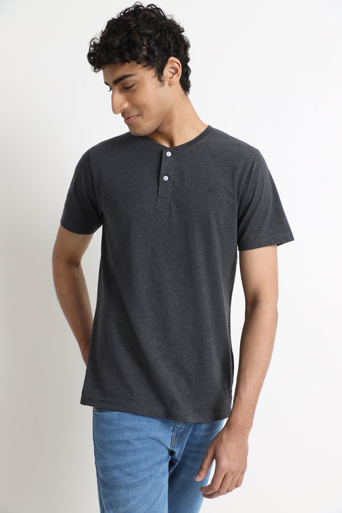 The Charcoal Grey Henley
